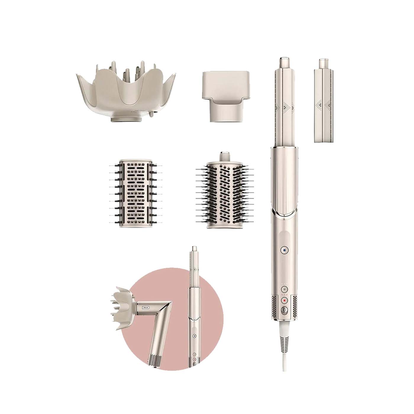 Secador Multi Styler Con Difusor Shark Flex Style HD435