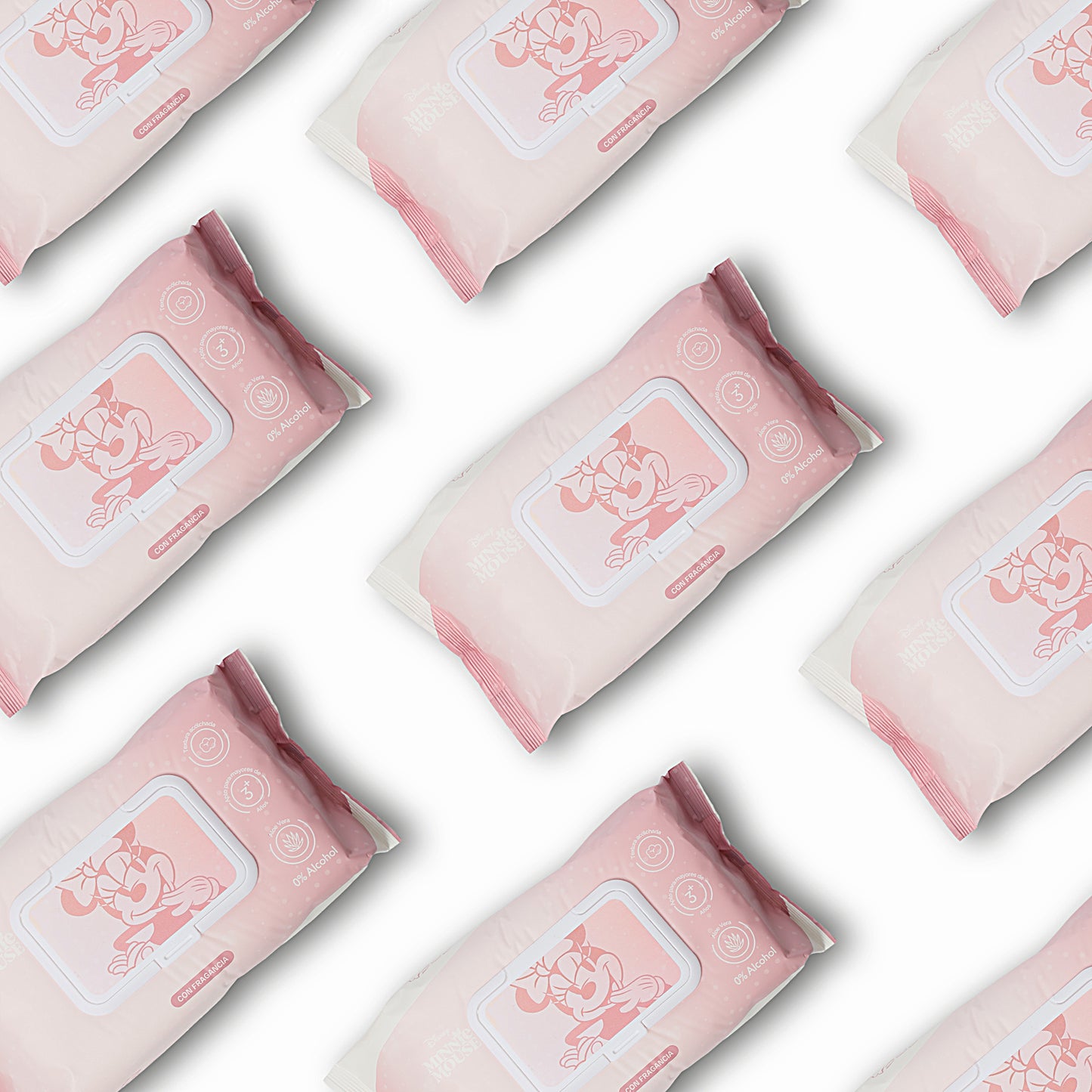 Pack x 12 Pañitos Húmedos Disney Cosmos Minnie Niña