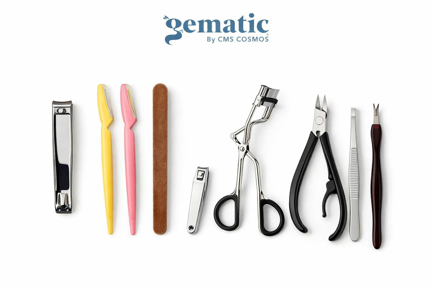 KIT Completo Manicure Pedicure + Depilador De Cejas y Encrespador