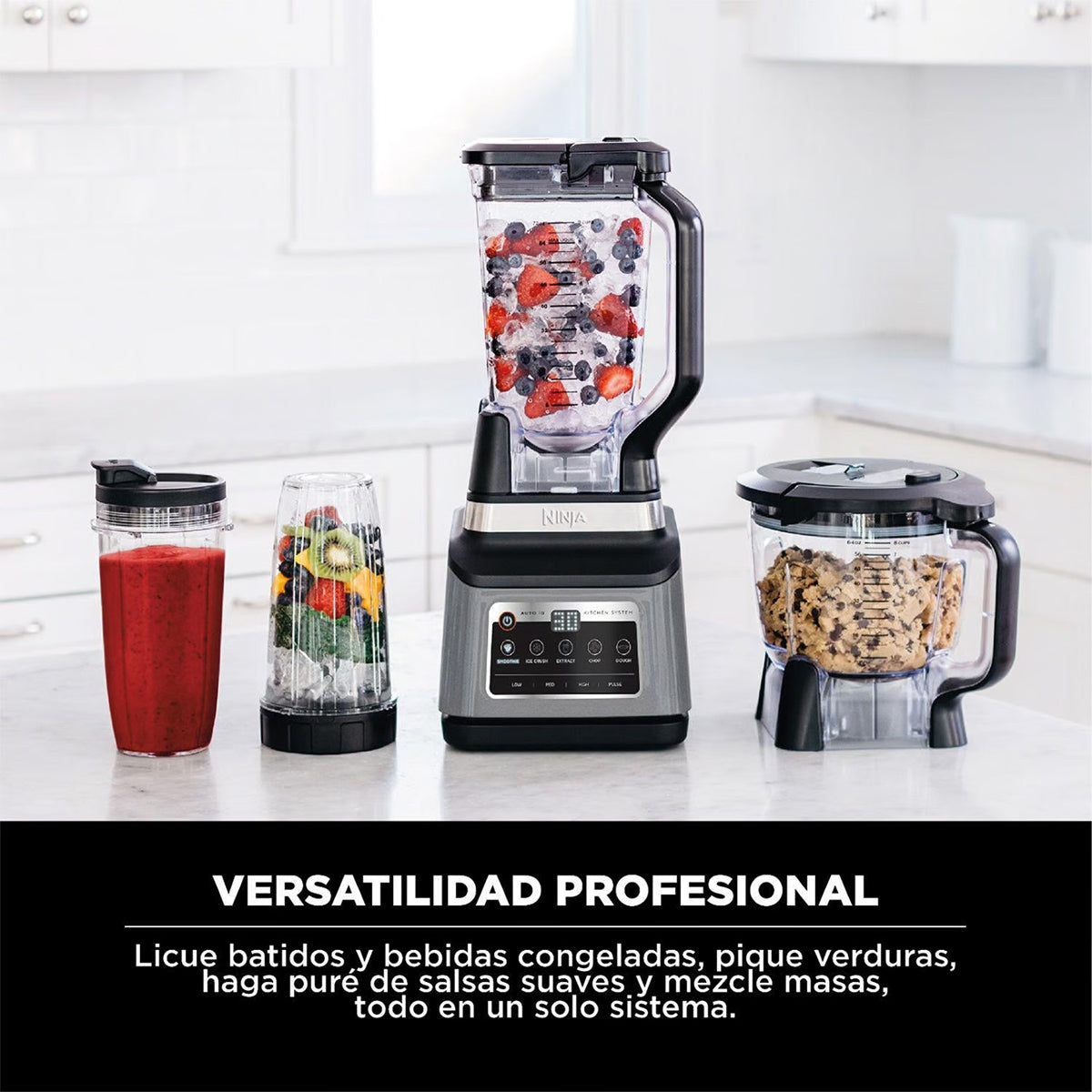 Licuadora Profesional Ninja Con Procesador De Alimentos BN801