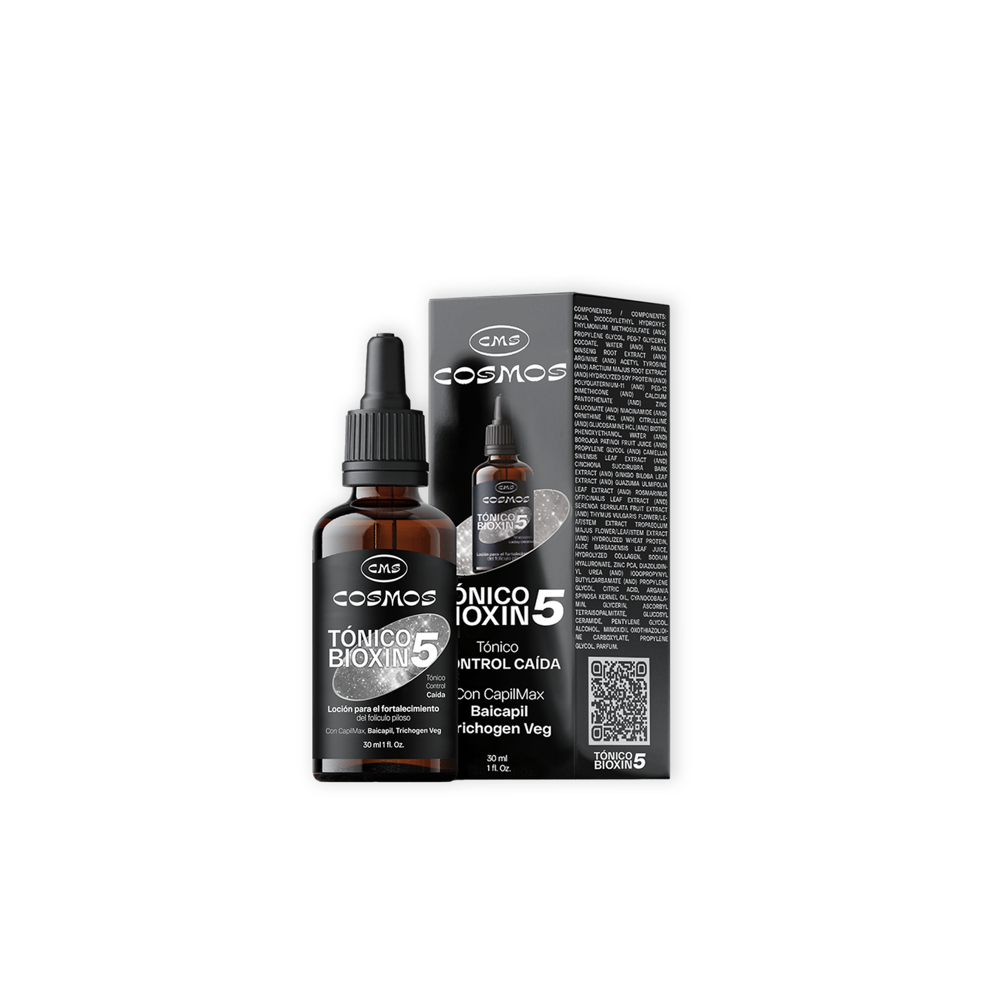 Tónico Anticaída Masculino CMS Cosmos Bioxin 5