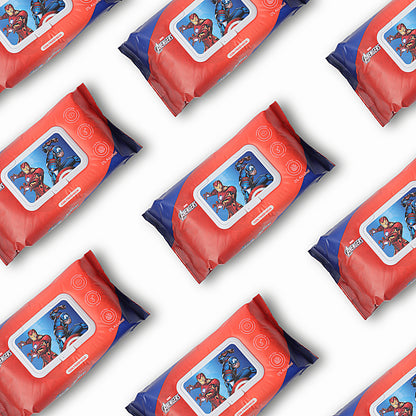 Pack x 12 Pañitos Húmedos Marvel Cosmos Avengers